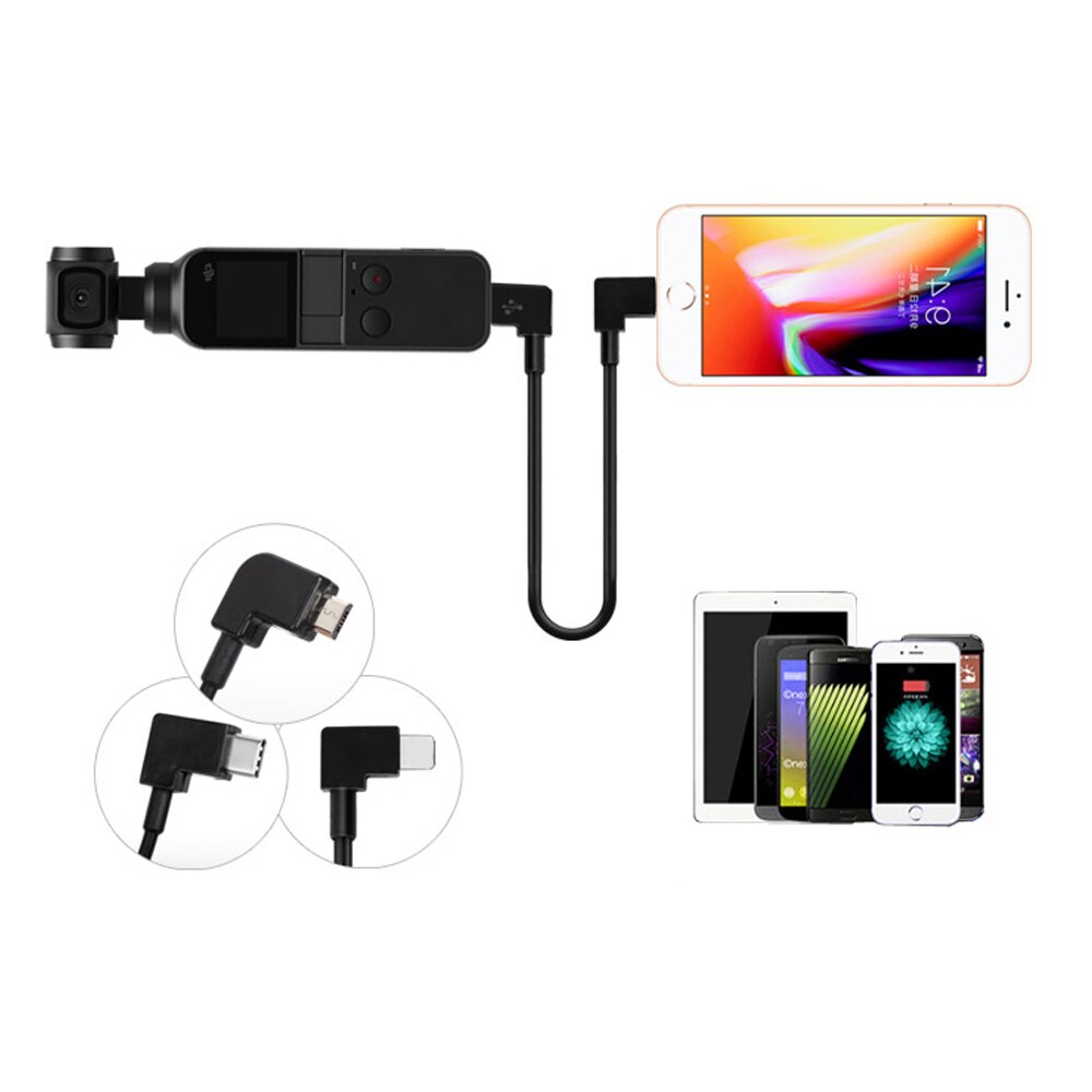 DJI Mavic Dây Cáp Kết Nối Dữ Liệu Loại c micro-usb ios selfie 2 se osmo pocket 2 / 30cm 1m