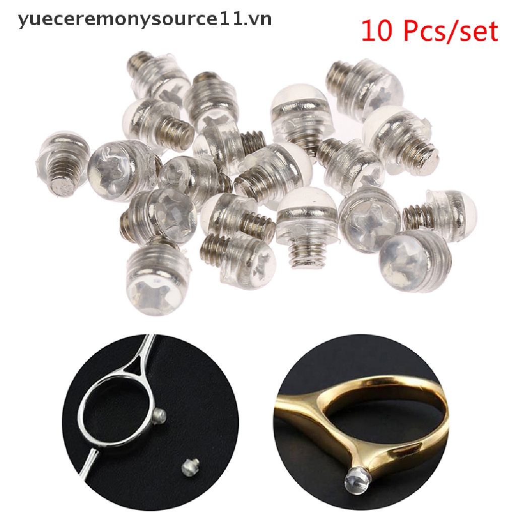 Bộ 10 Đầu Giảm Thanh Bằng Cao Su Thay Thế Chuyên Dụng Cho Kéo Cắt Tóc