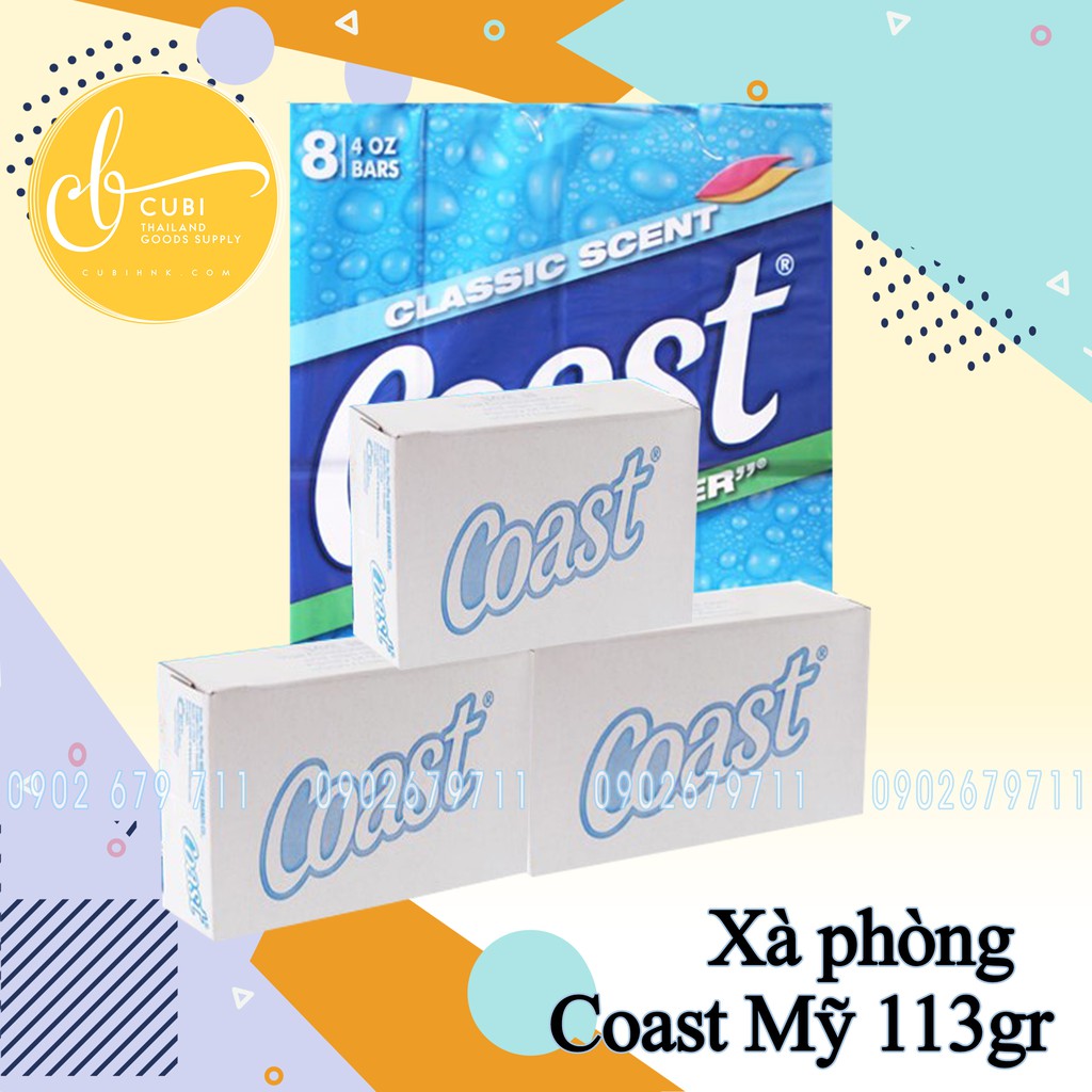 Xà phòng Coast Mỹ 113grs (Hàng chuẩn)