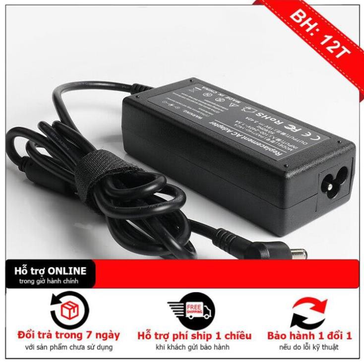 Sạc Laptop Asus X44h , K43e , K42 , K53e , X401A X45 K55 kích thước chân sạc thường to 5.5mm*2.5mm