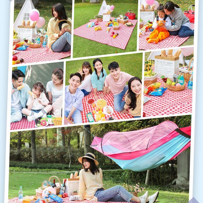 Thảm Picnic ,Dã Ngoại ,Du Lịch ,Cắm Trại ,Đi Phượt ,Khăn Trải Bàn ,...Chống Thấm Nước, Hoạ Tiết Caro Cao Cấp CT173A