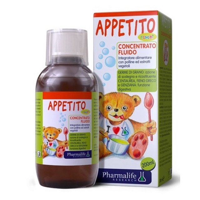 [CHÍNH HÃNG] THẢO DƯỢC ĂN NGON APPETITO BIMBI 200ml