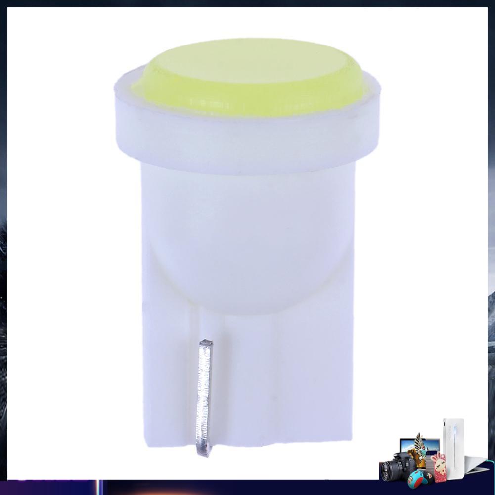 Bộ 10 đèn LED T10 COB W5W kích thước 17x12x12mm tuổi thọ 50000 giờ dùng trong xe hơi