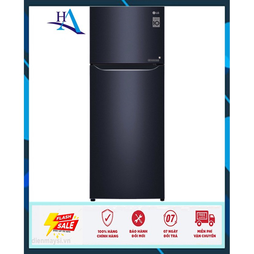 Tủ lạnh LG Inverter 209 lít GN-M208BL (Miễn phí giao tại HCM-ngoài tỉnh liên hệ shop)