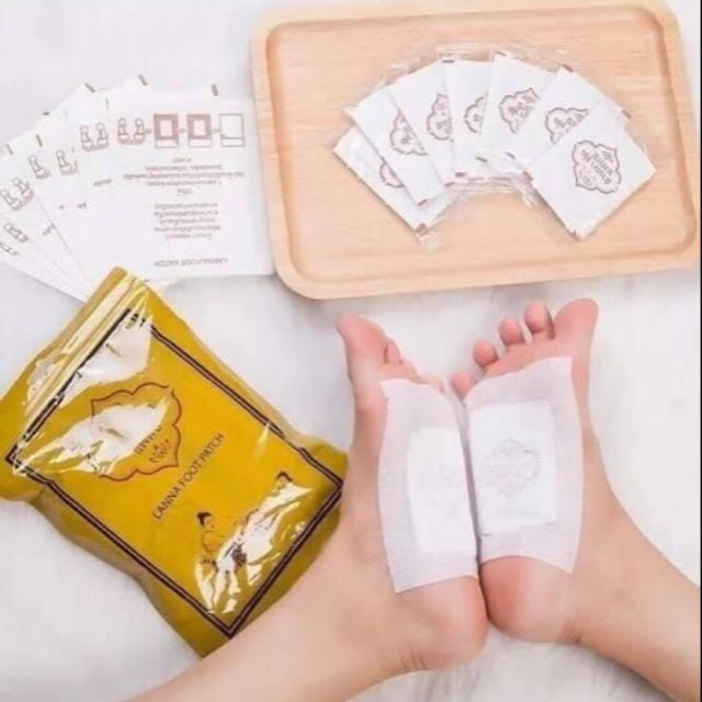 10 Miếng Dán Chân Thải Độc Detox Lanna Foot Patch | BigBuy360 - bigbuy360.vn