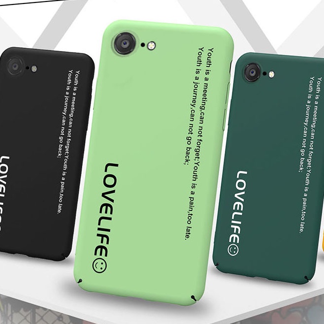 Ốp điện thoại thiết kế in chữ lovelife thích hợp cho iPhone 12 13 11 Pro Max X Xs Max Xr