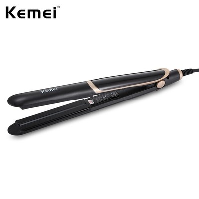 Máy Duỗi Tóc Cao Cấp 2 in 1 Hiển Thị Nhiệt Độ Kemei Km 2219