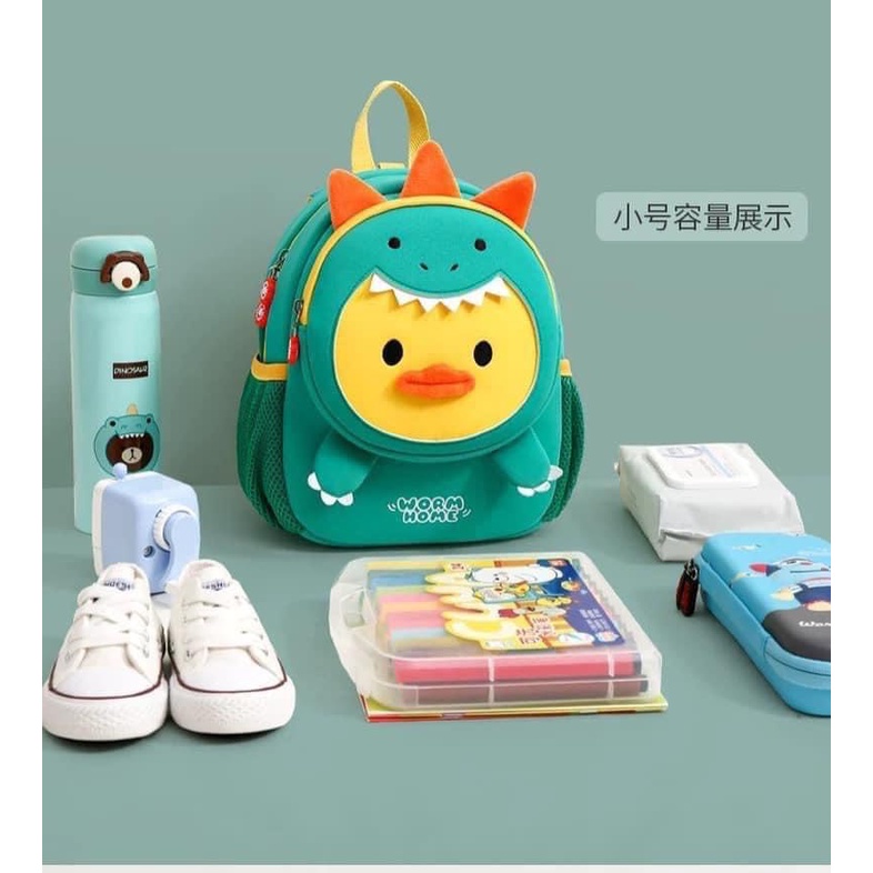 BALO CHO BÉ CỦA WARM HOME SIÊU NHẸ - BALO TIỂU HỌC VÀ MẪU GIÁO CHO BÉ TRAI BÉ GÁI EMMIT BL80 - KÈM ẢNH THẬT