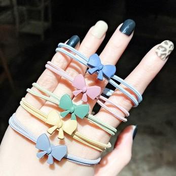 Chun buộc tóc Hình nơ dễ thương sỉ #1k Hamin