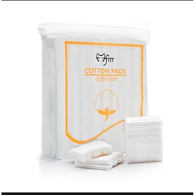 Bông tẩy trang Cotton Pads 222 miếng 3 lớp 100% cotton, mềm mịn