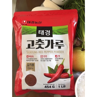 Ớt bột loại vảy taekyung nong san 454 g, bột ớt hàn quốc làm kim chi