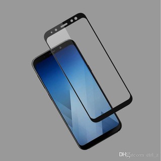 Cường lực Samsung A8+ 2018 (Full viền đen)