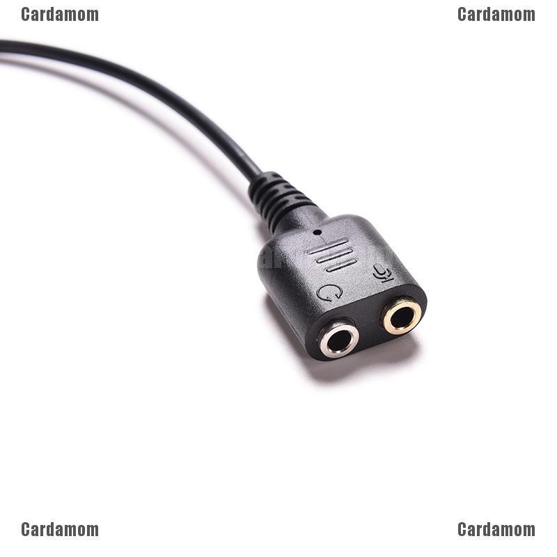 Cáp nối 2 cổng cắm 3.5mm với RJ9 tiện dụng