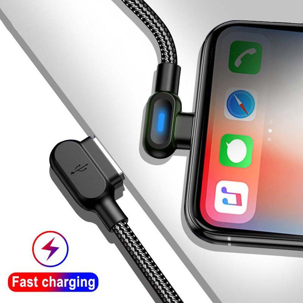 NORMAN Cáp Sạc Micro USB Type C Góc 90 Độ Dài 0.25 / 1M 2M