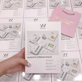 Mặt nạ Wonjin mix 4 loại hộp 15 miếng [HÀNG CHÍNH HÃNG]