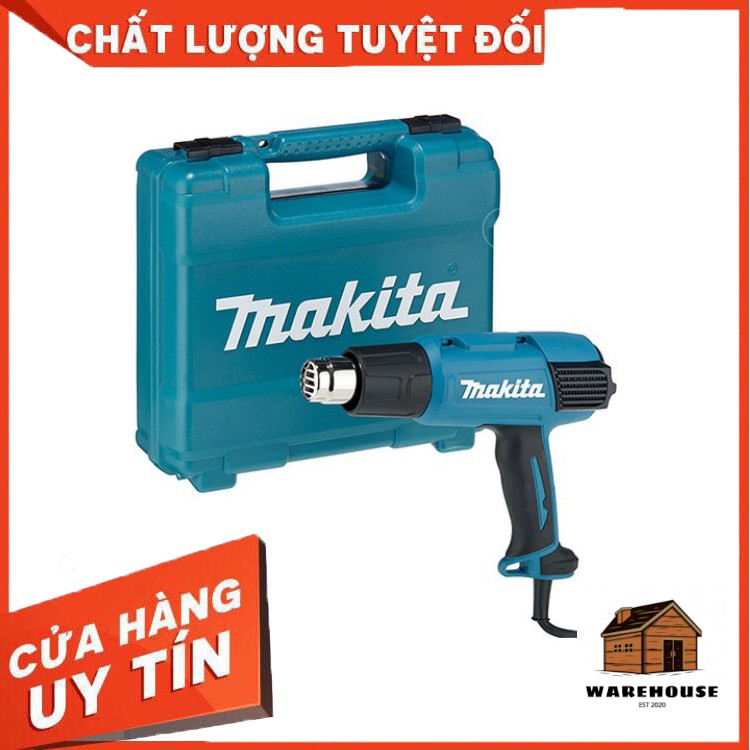 [Hàng chính hãng] Máy Khò Nhiệt Thổi Hơi Nóng 1800W MAKITA HG6030K- Chính Hãng