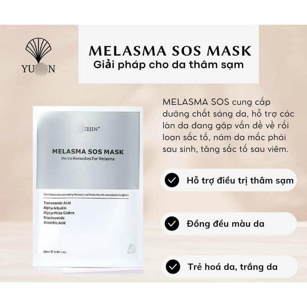 Măt nạ Tranxenamic Yuejin Melasma Giảm Đỏ, Mờ Nám, Cấp ẩm phục hồi da