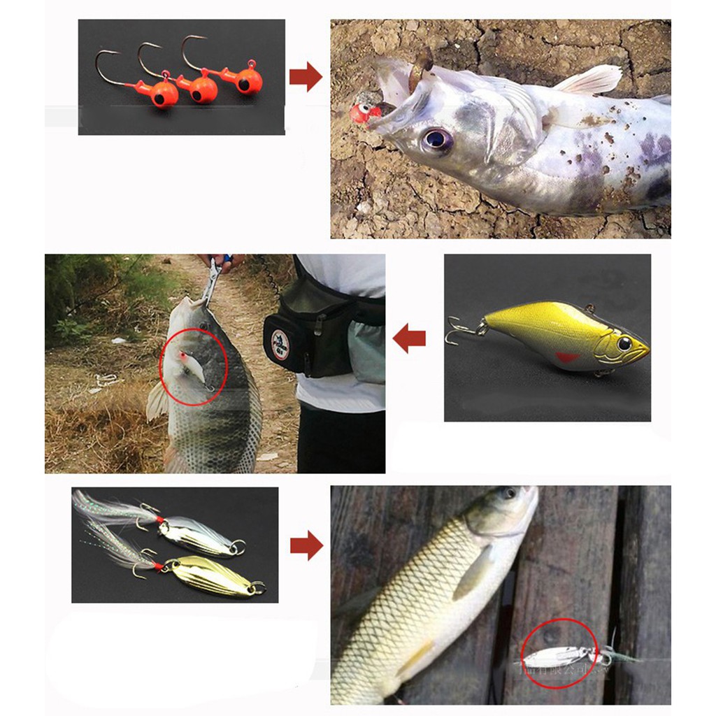 Bộ 100 mồi giả câu cá