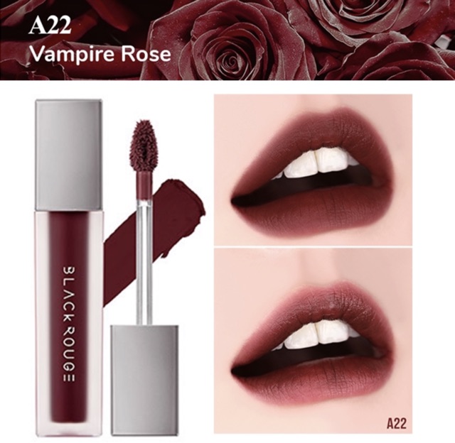 Son kem lì Black Rouge Air Fit Velvet Tint ver 4 siêu đẹp