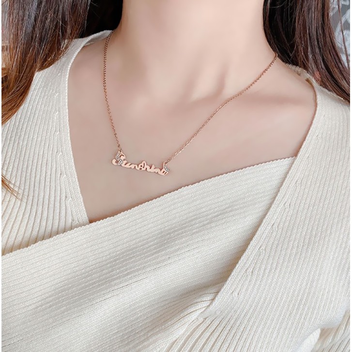 DÂY CHUYỀN TITAN CAO CẤP SUNSHINE ÁNH MẶT TRỜI TN017 - siêu đẹp, bền màu, chuẩn thời trang