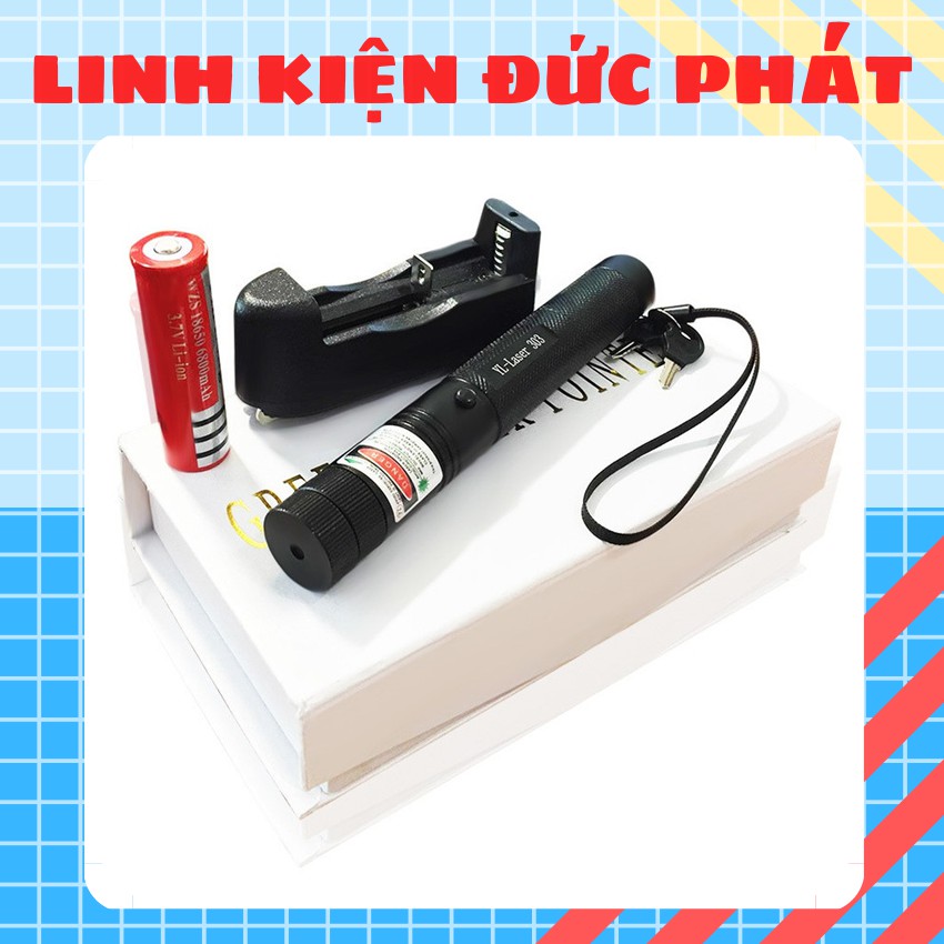 ĐÈN PIN LASER 303 TIA XANH