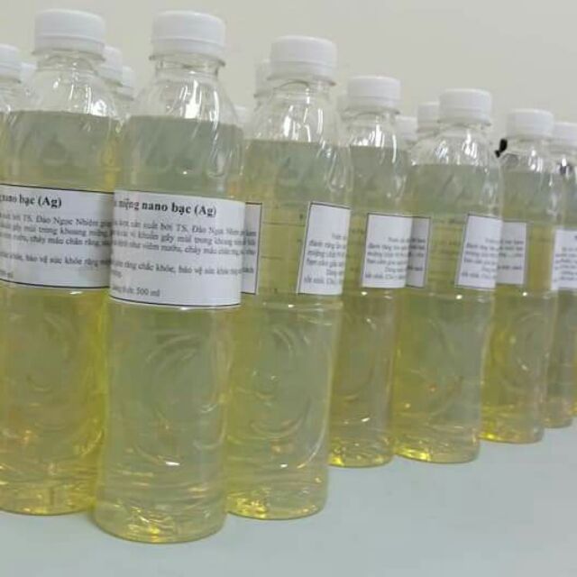 Nước súc miệng Nano bạc