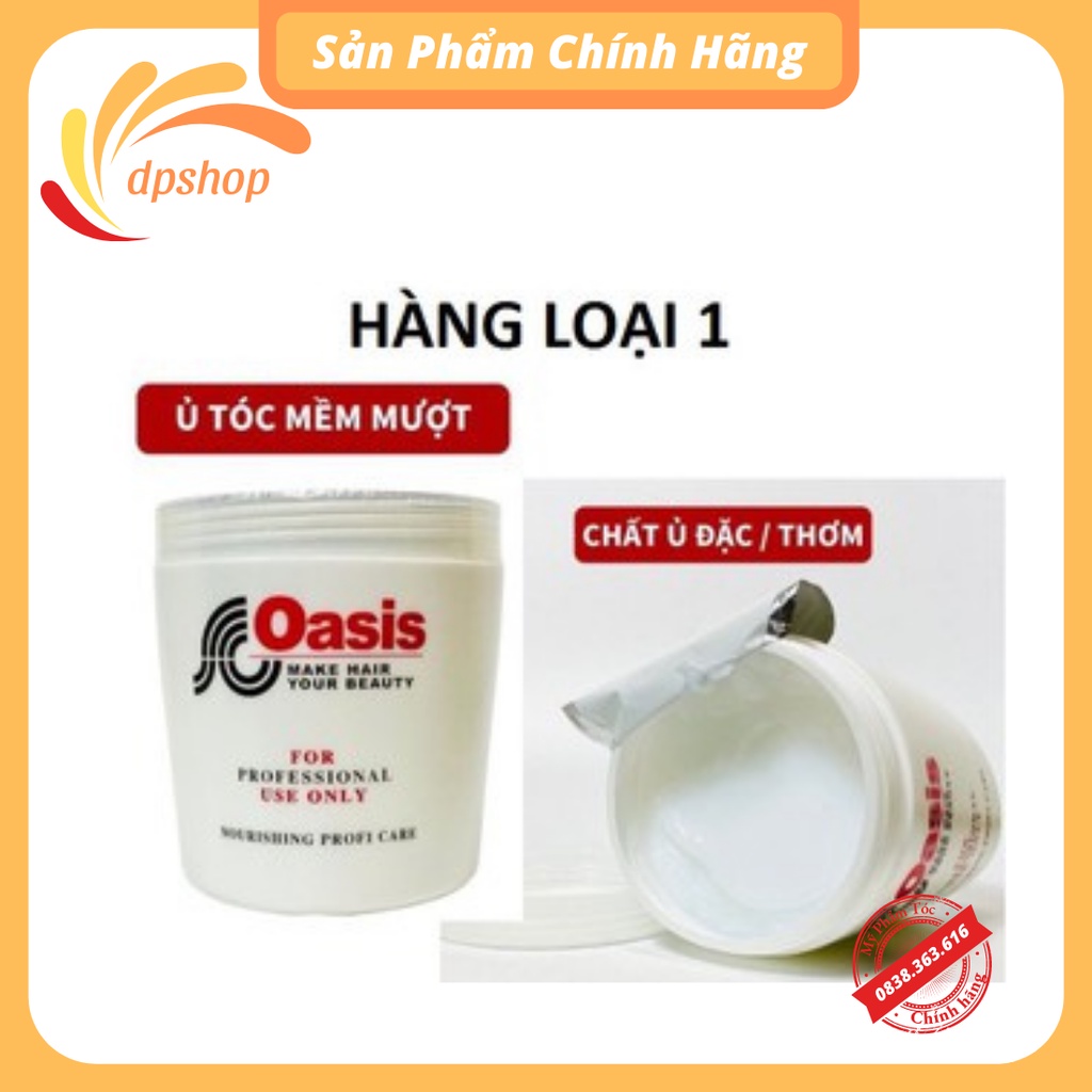 Kem ủ tóc hấp tóc OASIS 1000ML loại 1 chuẩn nội địa trung chăm sóc tóc mềm mượt phục hồi tự nhiên