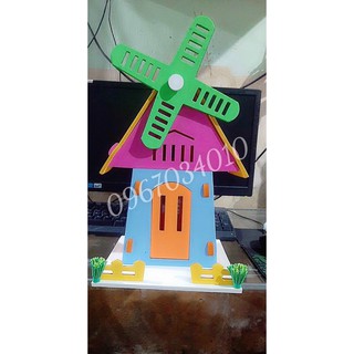 Mô hình cối xay gió (đồ chơi mầm non)