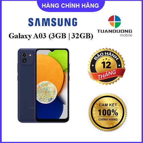 Điện thoại Samsung Galaxy A03 (3GB/32GB)-Chính hãng