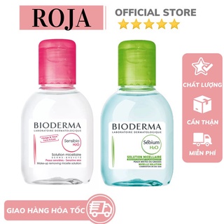 Nước tẩy trang Bioderma Sensibio H2O - 100ml công nghệ Micellar-RoJaOfficialStore