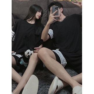 Bộ Thể Thao Nam Nữ mùa hè cotton ngắn tay siêu xịn, Đồ Bộ Quần Áo mùa hè cộc tay - LAIKAA