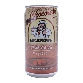Cà Phê Lon Mr Brown Đủ Vị 240Ml