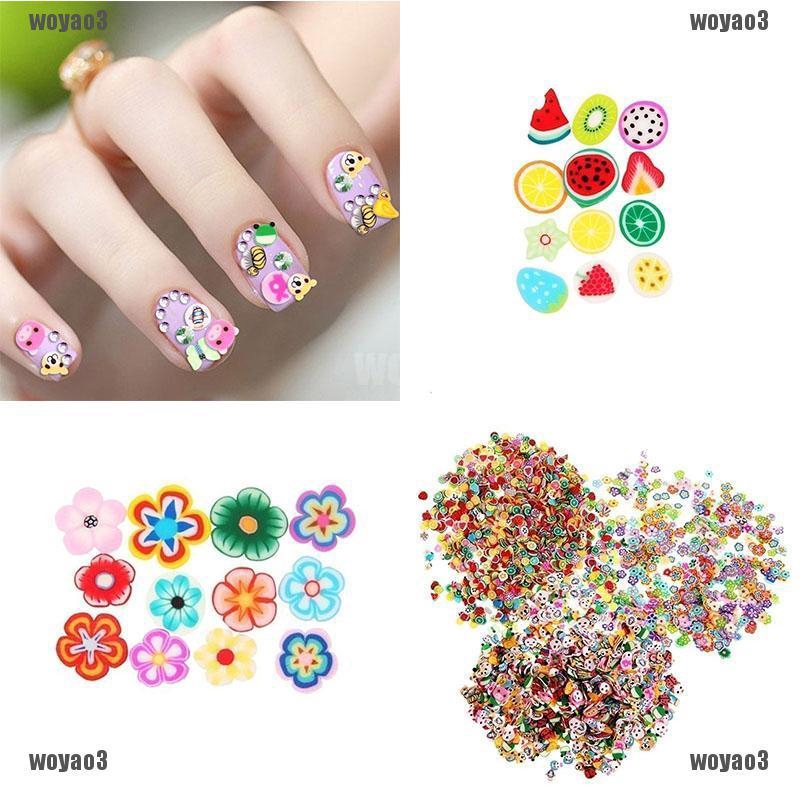 Bộ 1000 Miếng Dán Trang Trí Móng Tay Xinh Xắn☆ (5 X)