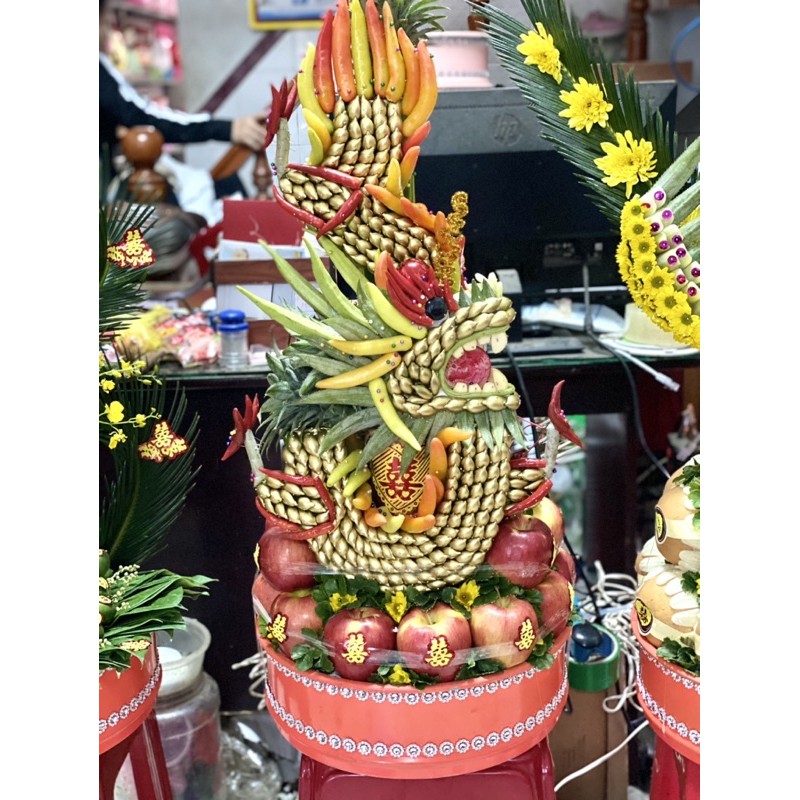 Tem dán cưới chữ Hỷ kim tuyến 24 tem nhỏ