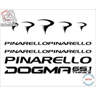 Decal dán xe đạp leo núi thương hiệu PINARELLO