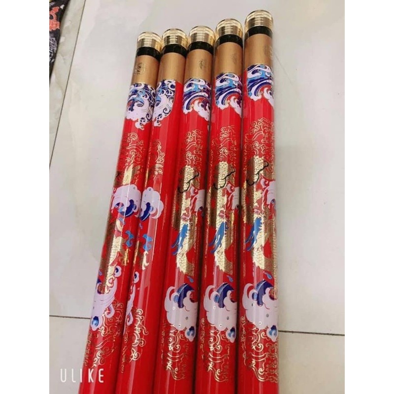 Cần câu tay 8H dài 6m3 carbon rồng đỏ cần tải cá lên tới 10kg  y hình giá rẻ 9kka5rbal