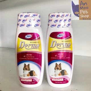 Sữa Tắm Chó Mèo Trị Nấm Da, Ghẻ, Bọ Chét Bio Derma - Anmeopetshop