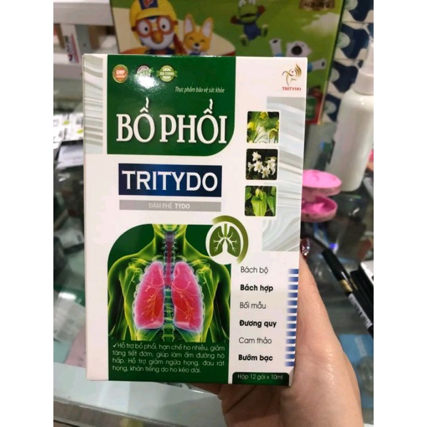 Bổ Phổi Tritydo Hộp 12 Gói