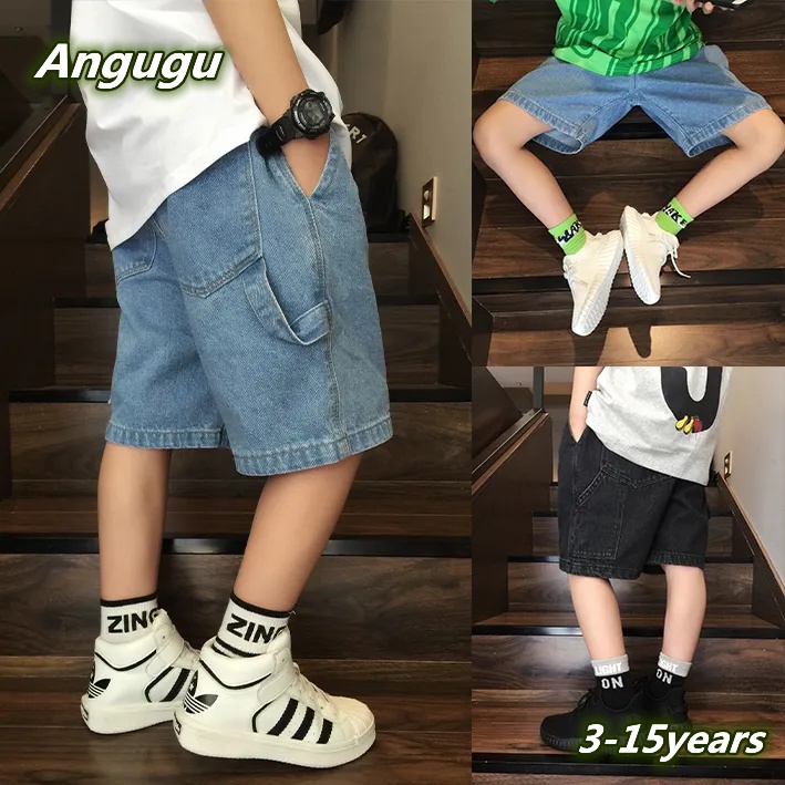 Quần Short Denim Thời Trang Hàn Quốc Cho Bé Trai Từ 3 Đến 4-5 Đến 6 Đến 7 Đến 8 Đến 9-10 - 11-12 Tuổi