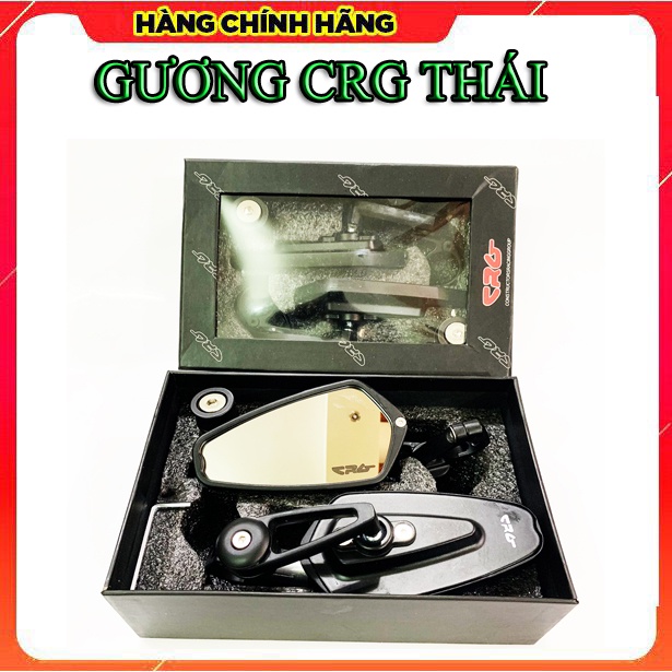 Gương Gù Crg Chính Hãng Thái Lan Tặng 6 ốc Gắn Chân Kính -Giá 1 Cặp