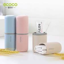 Cốc để bàn chải đánh răng và khăn mặt 2 in 1 Ecoco E1713