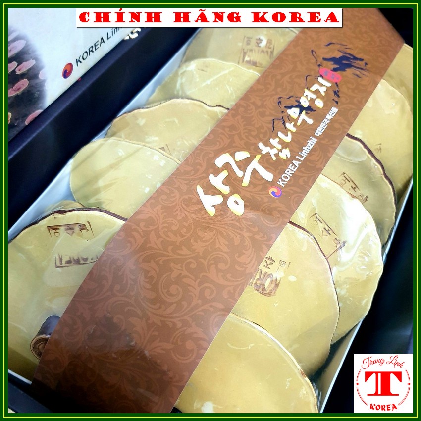 Nấm linh chi hàn quốc SANGJU CITY thượng hạng, hộp 1kg - Thải độc gan, thanh lọc cơ thể, phòng ung thư - tranglinhkorea