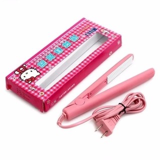 Máy dập xù + là tóc Hello Kitty MJ805