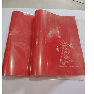 10 cái bao tập mầu đỏ kèm bao kính