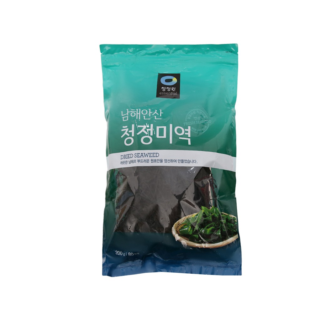Rong biển nấu canh Hàn Quốc 200g - Rong biển khô nấu canh DAESANG - Nhập khẩu Hàn Quốc