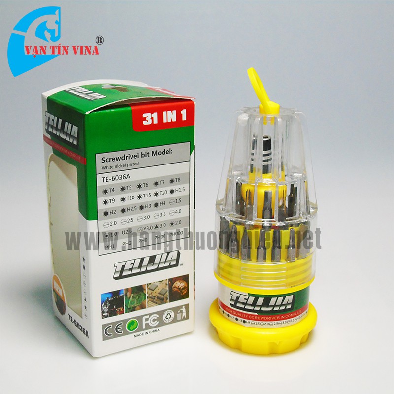 Bộ tua vít 32 món TELIJIA TE 6036A