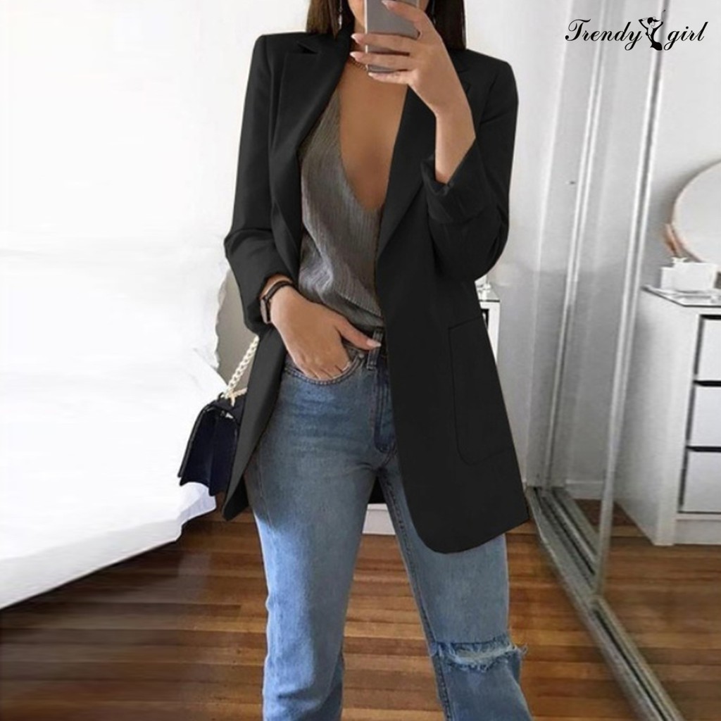 Áo Khoác Blazer Thời Trang Công Sở Cho Nữ