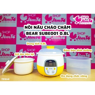 Nồi Hầm Cháo BEAR 0,8L ( Hàng Quốc Tế )