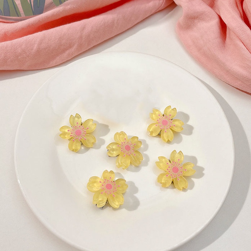 Set 10/5 Kẹp Tóc Màu Kẹo Ngọt Ngào Dễ Thương
