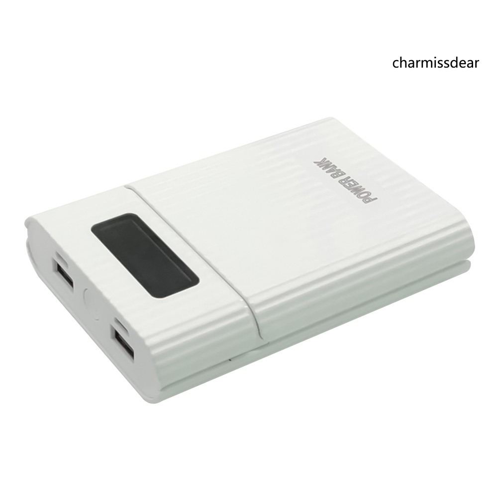 Bộ sạc pin Cdb 4 khe 18650 DIY màn hình LCD chất lượng